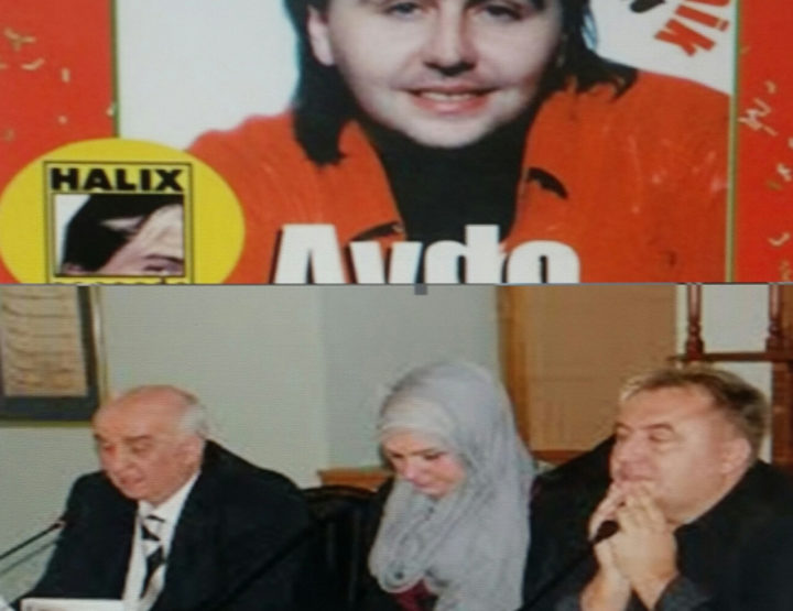 U srcu Bošnjak, na ploči Bosanac sa dizalicom