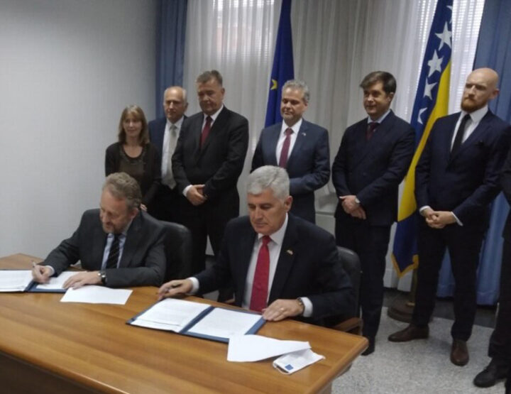 Relaksirani Čović i zamrznuti Komšić
