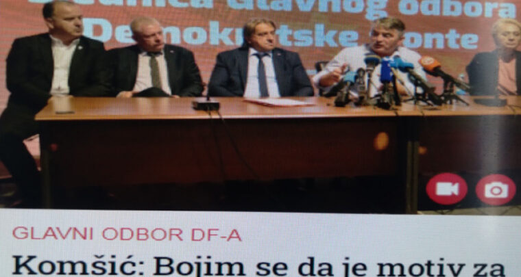 Željko Komšić u vodama islama