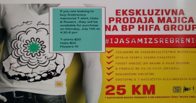 Koliko košta šetnja za Srebrenicu u dijaspori?