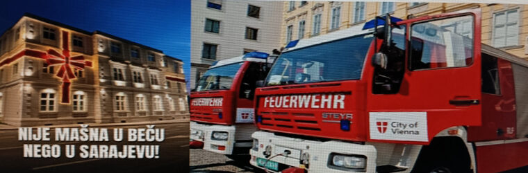 Nije mašna u Beču ali jeste sadaka u Sarajevu