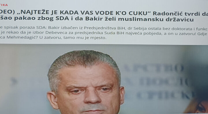 Niskotiražna SB i visokotiražni prostitutak Radončić