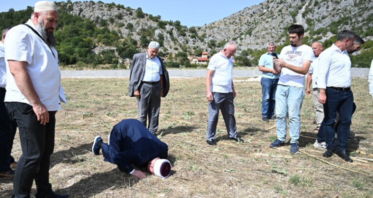 U haremu u Stocu, bolan paša leži ...