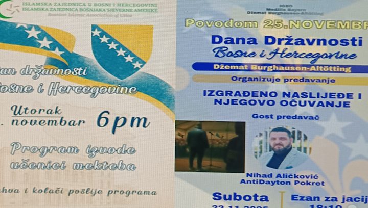 Sretan vam 'Dan džamija' - 25. Novembar!