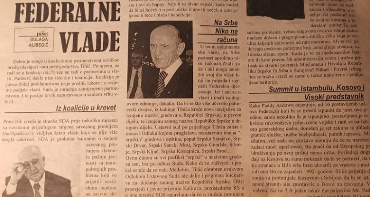 Sve je prolazno, samo su vlast i kriza vječni