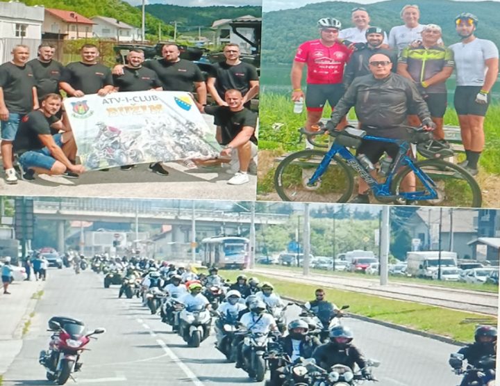 Bicikla, motori, 'quadovi', još samo da Ramo Isak upali helikopter